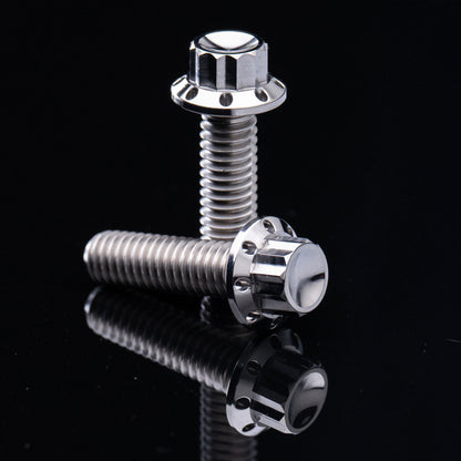 Arlen Ness Polished Primary Cover Titanium Bolt Kit for 2018-2026 Harley Softail