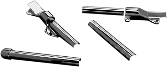 Kuryakyn Chrome Swingarm Covers fits 2000-2005 Harley Davidson Softail FLST 8108