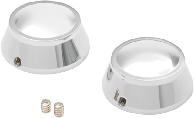 Drag Specialties Chrome Swingarm Pivot Bolt Covers 04-13 Harley Sportster XL