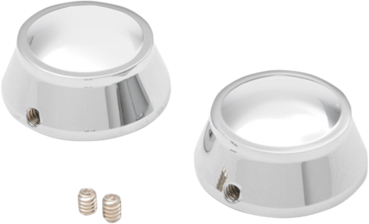 Drag Specialties Chrome Swingarm Pivot Bolt Covers 04-13 Harley Sportster XL