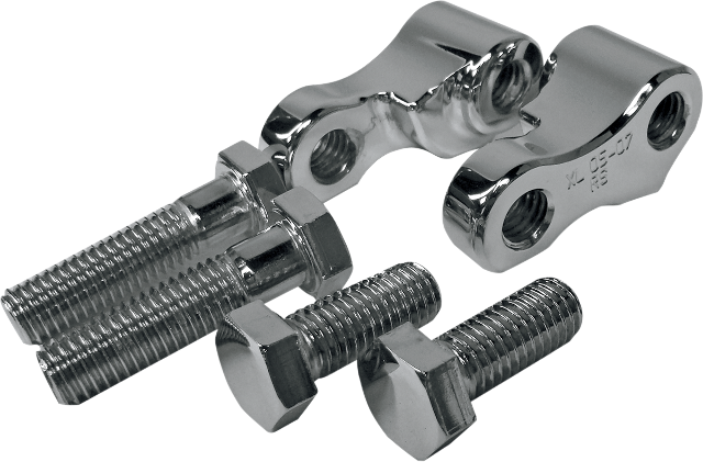 La Choppers Chrome -1" Rear Lowering Kit for 2005-2015 Harley Sportster XLL XLC