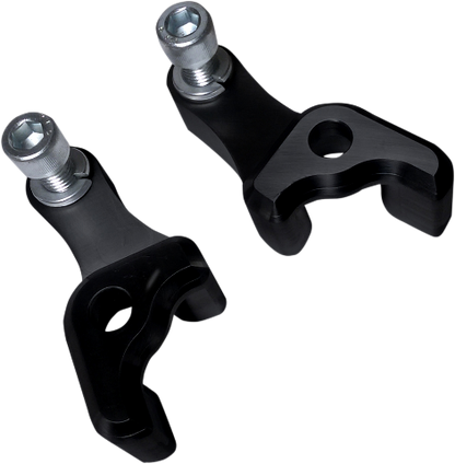 Covingtions Black -3/4" Rear Shock Lowering Kit for 2009-2023 Harley Touring