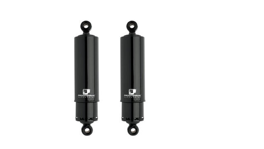 Progressive 412 Standard 12" Rear Covered Shocks 1991-2017 Harley Dyna FXDL FXDB