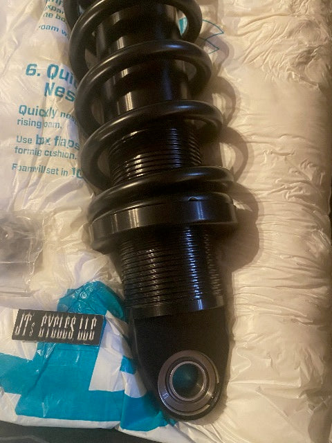 Legend Black Revo Heavy Duty 12" Rear Shocks 1999-2024 Harley Touring FLHX FLHT