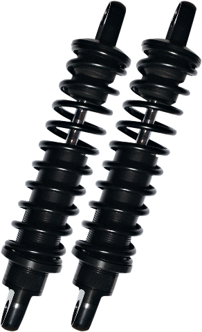 Legend Black Pair 14" Revo Standard Rear Shocks 1991-2017 Harley Dyna FXDL FXDC
