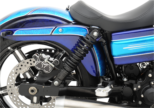 Drag Specialties Premium 11" Rear Standard Shocks fits 1991-2017 Harley Dyna