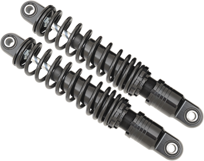 Drag Specialties Black Rear 11" Premium Shocks 1984-2023 Harley Touring FLHR