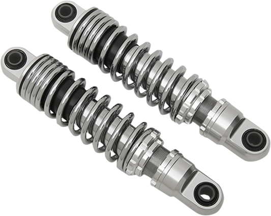 Drag Specialties Chrome 13" Rear Premium Shocks 1984-2023 Harley Touring FLHT