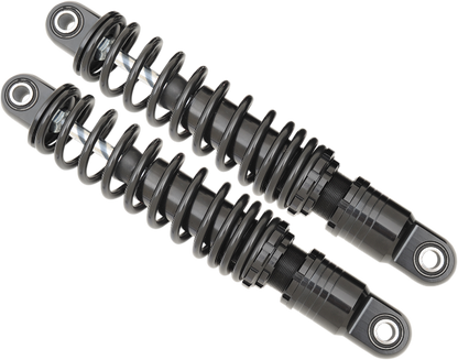 Drag Specialties Black 13" Rear Premium Shocks for 1984-23 Harley Touring Models