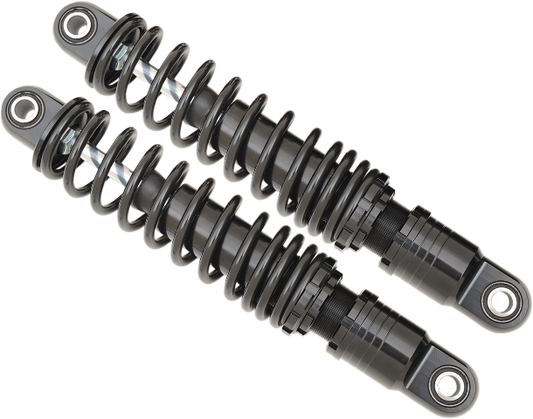 Drag Specialties Black 13" Rear Premium Shocks for 1984-23 Harley Touring Models