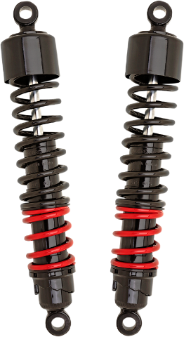 Burly Brand 12.5" Adjustable Stiletto Rear Shocks for 91-17 Harley Davidson Dyna