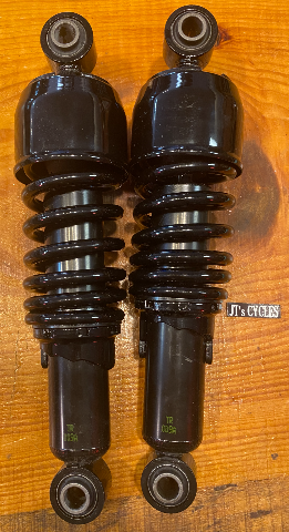 Drag Specialties Black Standard 11" Rear Shocks for 1991-2017 Harley Dyna Models