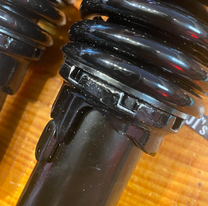 Drag Specialties Black Standard 11" Rear Shocks for 1991-2017 Harley Dyna Models