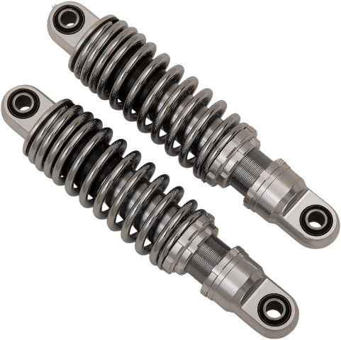 Drag Specialties Chrome 10.5" Rear Shocks fits 1984-2023 Harley Touring FLHR
