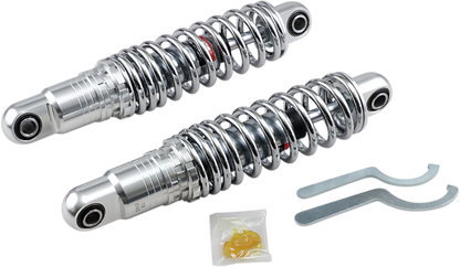 Drag Specialties 12" Heavy Duty Rear Premium Shocks 1984-2023 Harley Touring