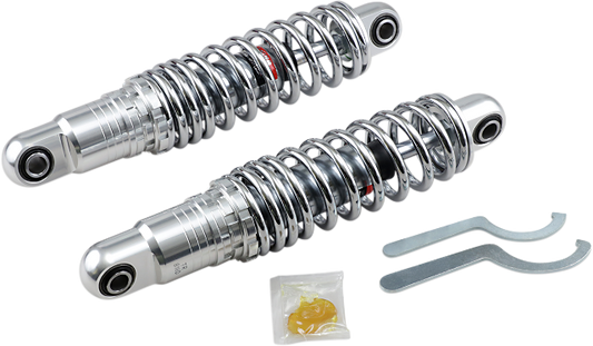 Drag Specialties 12" Heavy Duty Rear Premium Shocks 1984-2023 Harley Touring