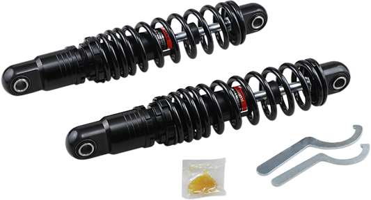Drag Specialties Black 13" Heavy Duty Premium Shocks for 1984-23 Harley Touring