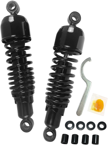 Drag Specialties Black 12.5" Rear Shocks 1979-2003 Harley Sportster XLH XLC FXR