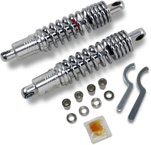 Drag Specialties Premium 12" Heavy Duty Rear Shocks 1979-2003 Harley Sportster