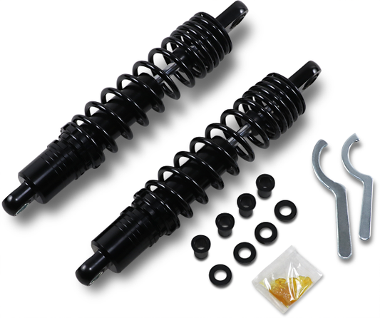 Drag Specialties Premium 13.5" Heavy Duty Rear Shocks 79-03 Harley Sportster FXR