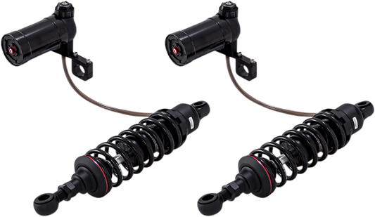Progressive Black 990 Series 12" Rear Shocks for 1994-24 Harley Touring CVO FLHX