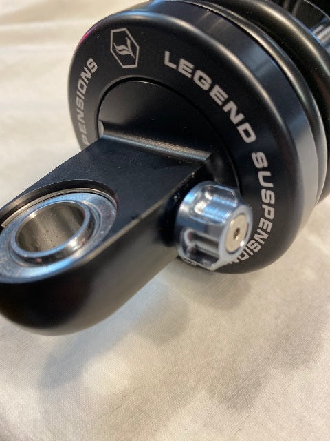 Legend Black Revo ARC 13" Heavy Duty Piggyback Shocks 1984-2000 Harley FXRS FXR