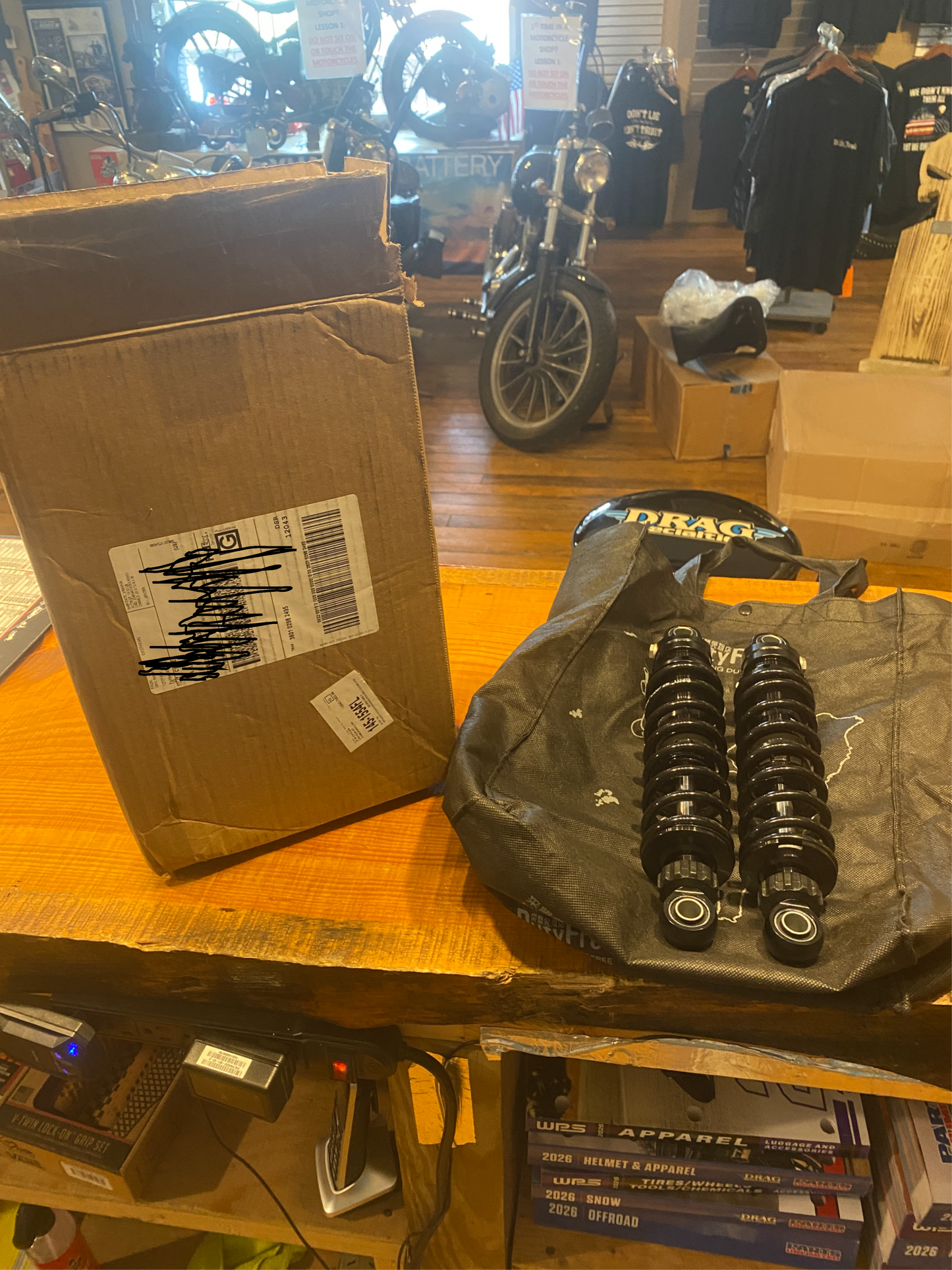 Ohlins HD 776 Twin 12" STX36 Blackline Rear Shocks fits 1990-2024 Harley Touring