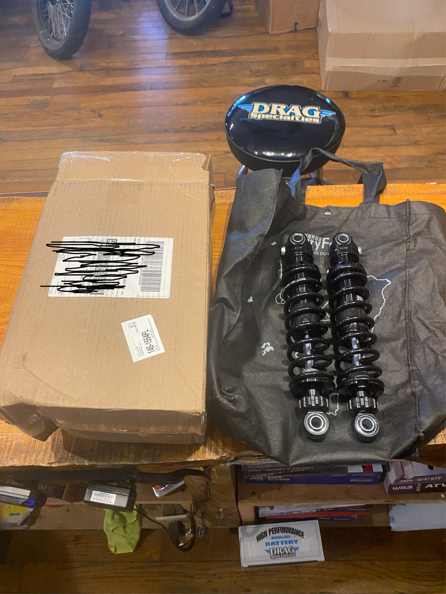 Ohlins HD 776 Twin 12" STX36 Blackline Rear Shocks fits 1990-2024 Harley Touring