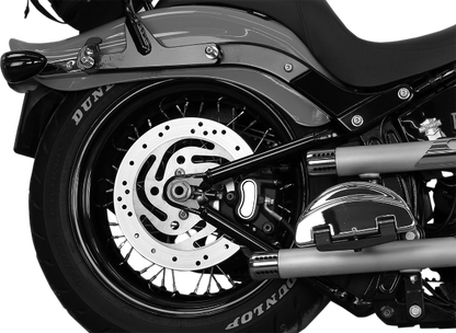 Legend Black Pair Rear Air Shocks 2000-2017 Harley Softail FLSTN FXST FXS FLSTFI