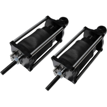 Legend Black Pair Rear Air Shocks 2000-2017 Harley Softail FLSTN FXST FXS FLSTFI