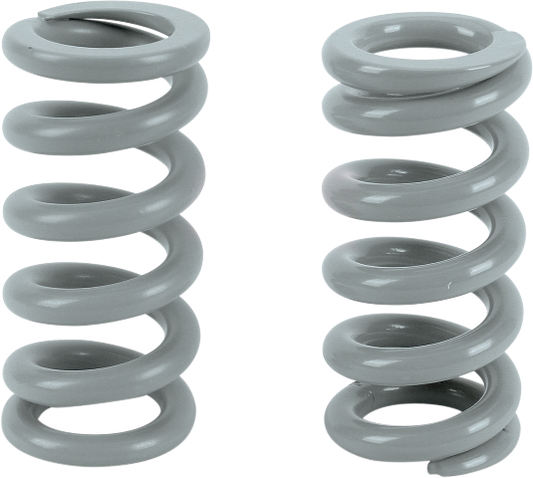 La Choppers Gray 1400 PSI Rear Shock Springs fits 1989-2017 Harley Softail FXSB