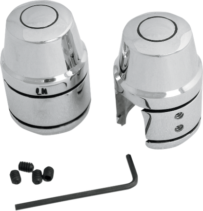 Drag Specialties Chrome Shock Bolt Cover fits 1986-20 Harley Sportster 883 1200