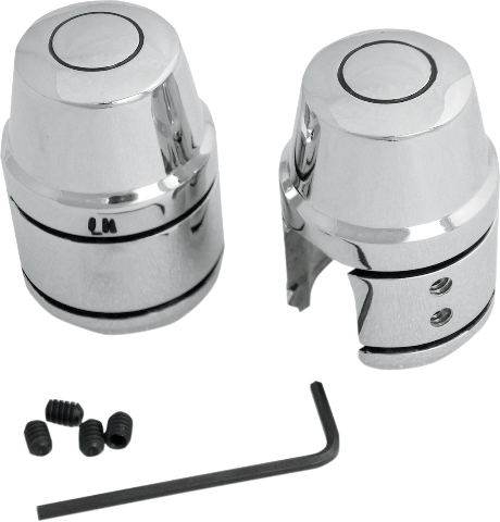 Drag Specialties Chrome Shock Bolt Cover fits 1986-20 Harley Sportster 883 1200