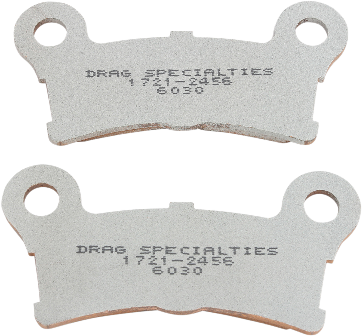 Drag Specialties Premium Sintered Rear Brake Pad Set for 2009-2013 Harley Trike