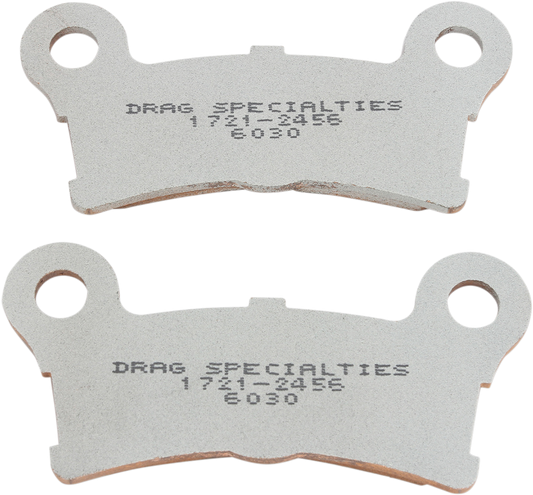 Drag Specialties Premium Sintered Rear Brake Pad Set for 2009-2013 Harley Trike