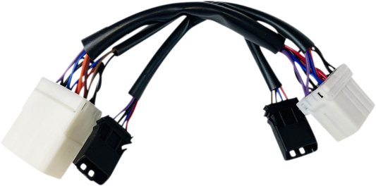 Custom Dynamics Dual Plasma Rods Wiring Adapter 1996-2017 Harley Davidson Models