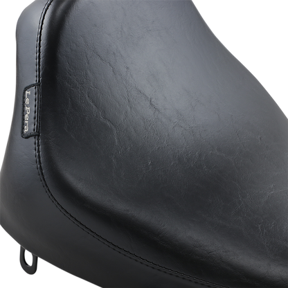 Le Pera Silhouette Deluxe Smooth Solo Seat fits 1984-1999 Harley Softail LN-800