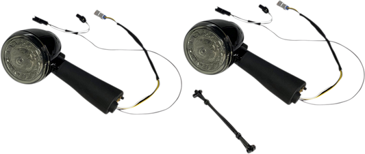 Custom Dynamics Black Rear Turn Signal Assembly 2015-2023 Indian Scout Sixty