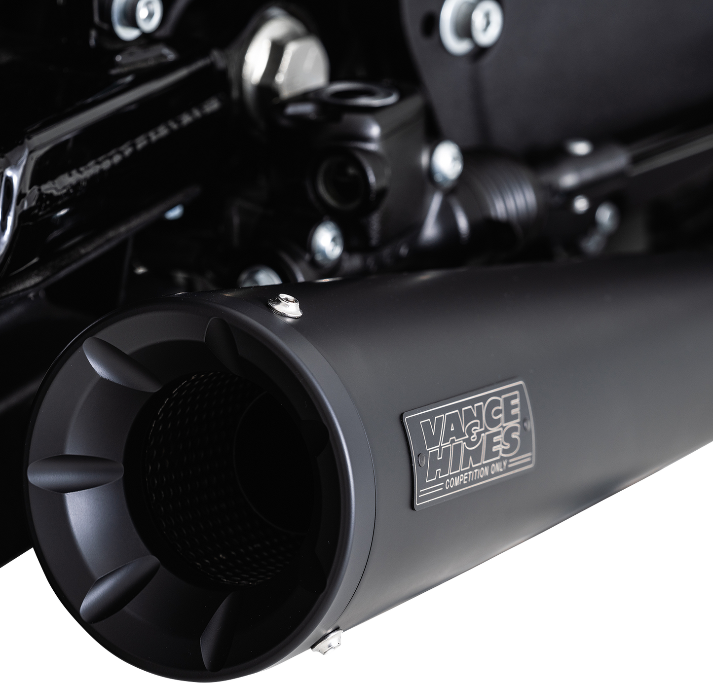 Vance & Hines 2-1 Stainless Steel Upsweep Exhaust 2004-13 Harley Sportster 47627
