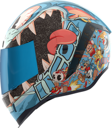 Icon Airform 9 Lives Blue MIPS Full Face Unisex Adult Street Motorcycle Helmet