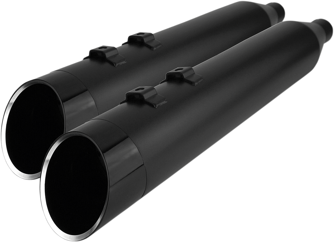 Khrome Werks 4.5" HP Plus Black Slip On Mufflers 2017-2024 Harley Touring 202885