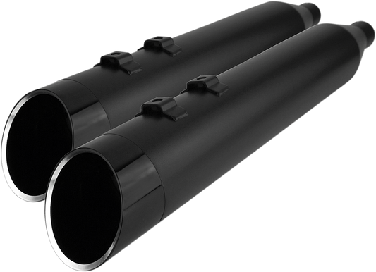 Khrome Werks 4.5" HP Plus Black Slip On Mufflers 2017-2024 Harley Touring 202885