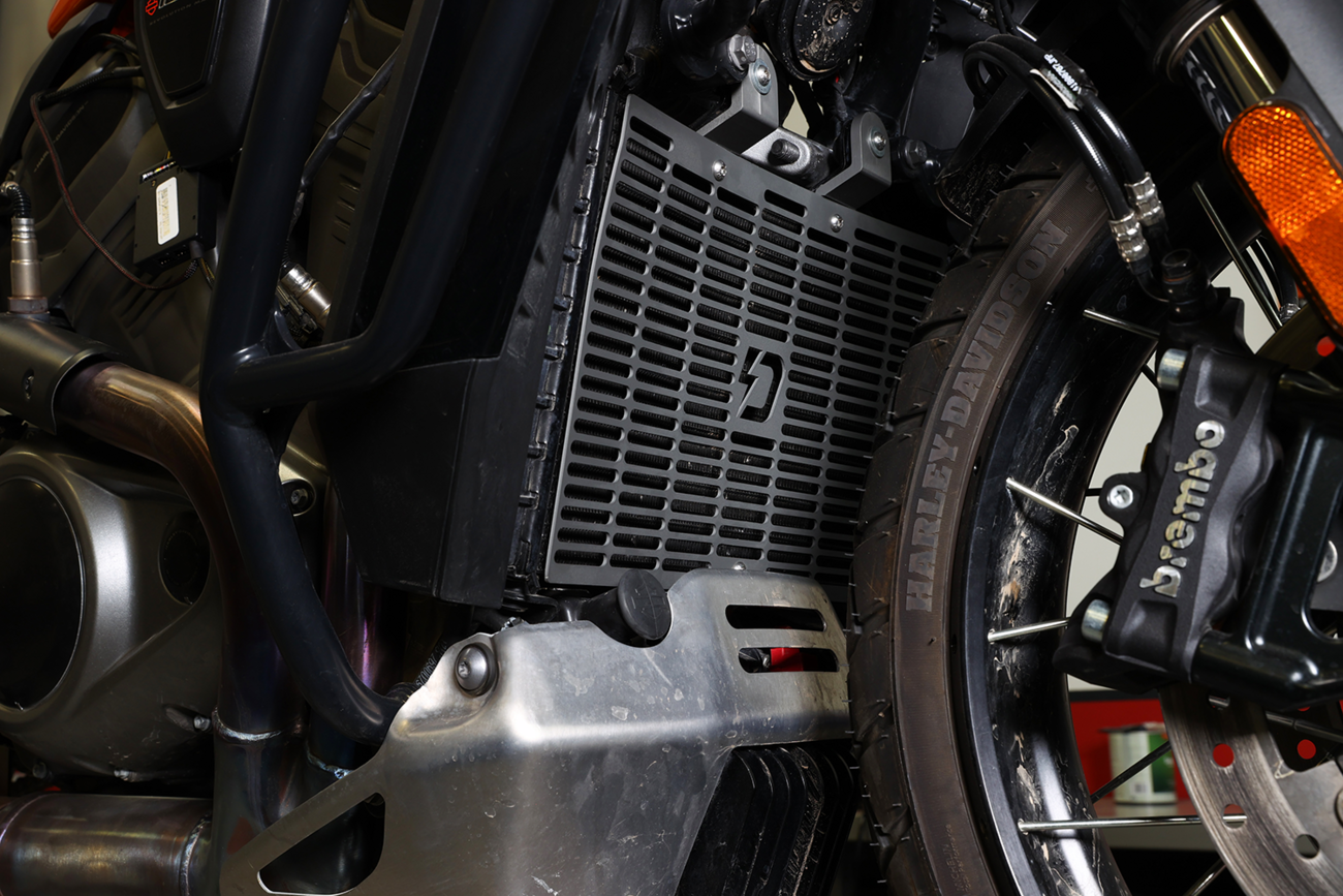 Dynojet Aluminum Radiator Guard for 2021-2023 Harley Pan America 1250 Special