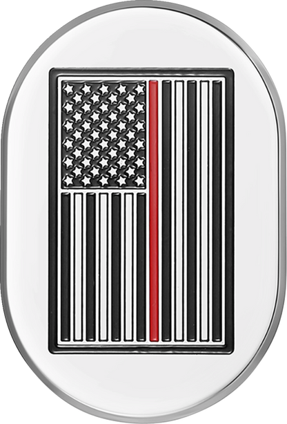 Figurati Red Line Flag Right Side Antenna Insert 2009-2023 Harley Touring FLHX