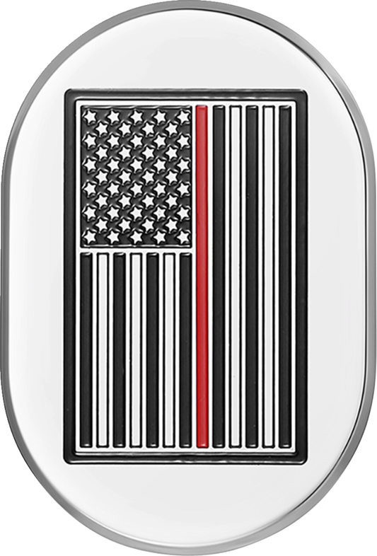 Figurati Red Line Flag Right Side Antenna Insert 2009-2023 Harley Touring FLHX
