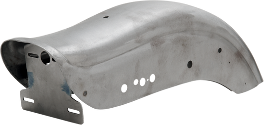 Drag Specialties Raw Steel Rear Fatbob Fender fits 1994-2003 Harley Sportster