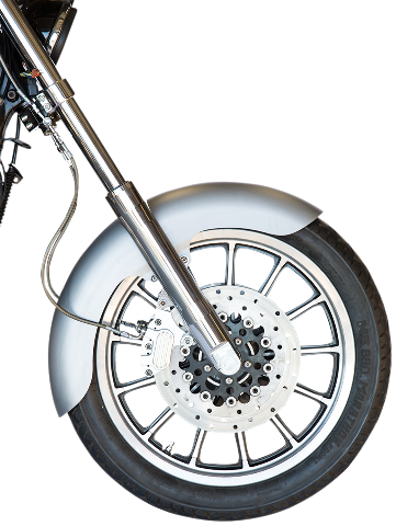 Russ Wernimont 19" Steel Front Fender fits 1982-2005 Harley Davidson Dyna FXR