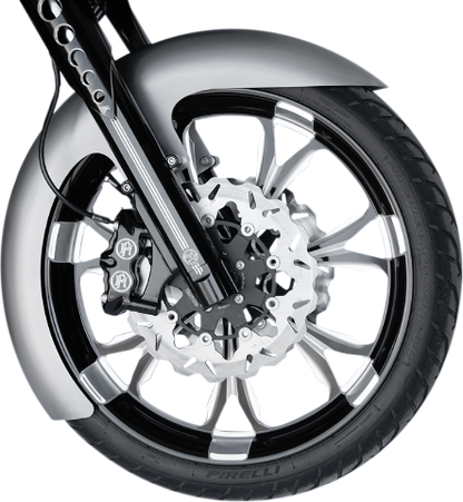 Russ Wernimont Designs 19" Steel LS-3 Front Fender 2014-2020 Harley Touring FLHX