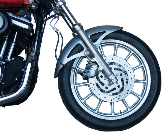 Russ Wernimont 4 3/4" Steel Front Fender 18"-19" Wheel 1984-2019 Harley FXD FXR