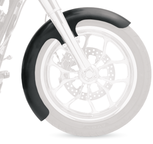 Klock Werks 19" Wrapper Tire Hugger Front Fender 2018-2023 Harley Softail FLHC